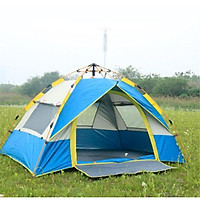 Lều cắm trại 2 4 6 người với khung siêu cứng chắc chắn cùng 2 cửa 2 lớp chống nắng hiệu quả loại tự bung 5s