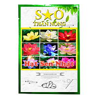 Hạt giống Sen Nhật mini - 5 hạt, nhiều màu - Hạt giống hoa Sao Thần Nông