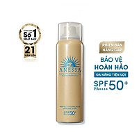 Xịt Chống Nắng Toàn Diện Anessa Perfect UV Spray Sunscreen Spf50+ Pa++++ (60g)