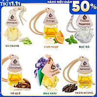 Tinh Dầu Nguyên Chất Treo Xe Hơi, Treo Phòng Gia Đình| Tự Chọn Mùi, Có Kiểm Định Chất Lượng| Tinh Dầu TIDAMO Treo Thơm Phòng, Khử Mùi Xe Hơi, Thư Giản và Đuổi Muỗi