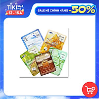 COMBO 10 MẶT NẠ 3W CLINIC 5 LOẠI DƯỠNG TRẮNG DA 7 NGÀY –CHIẾT XUẤT DƯA LEO, NHAU CỪU, ỐC SÊN , SỮA ONG CHÚA, NIACINAMIDE 3W CLINIC MASK SHEET 23ML/ MIẾNG