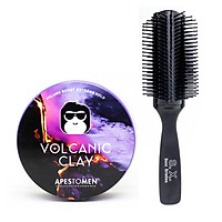 Sáp Vuốt Tóc Apestomen Volcanic Clay V4 + Lược Bán Nguyệt