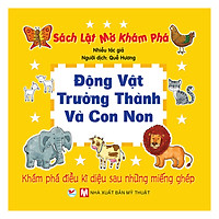 Động Vật Trưởng Thành Và Con Non – Sách Lật Mở Khám Phá