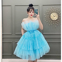 Đầm cúp xoè dún tầng siêu xinh TRIPBLE T DRESS -Size M/L - MS275V