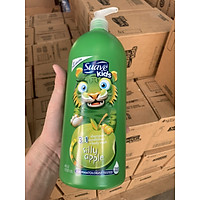 Gội xả tắm Suave Kids 3in1 hương táo xanh Shampoo + Conditioner + Body Wash 1.18 lít