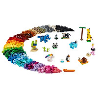 Mô hình đồ chơi lắp ráp LEGO CLASSIC Gạch Sáng Tạo Động Vật 11011 ( 1500 Chi tiết )