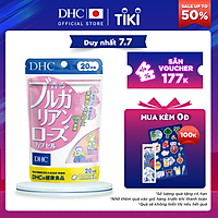 Viên Uống Hương Hoa Hồng DHC Bulgarian Rose Capsule 20 Ngày