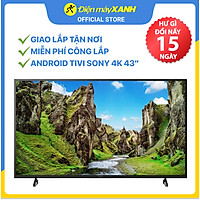 Android Tivi Sony 4K 43 inch KD-43X75