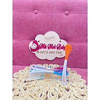 Thìa nhựa mềm báo nóng MUNCHKIN,hàng chính hãng