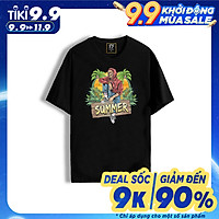 Áo Thun Phông Nam Tay Ngắn Cổ Tròn Unisex Phom Rộng Oversized ALONE BOY 100% Cotton Cao Cấp TUTO5 AT1006