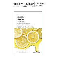 Mặt Nạ Sáng Da TheFaceShop Real Nature Lemon 20g