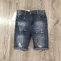 Quần short jean nam, quần bò nam cao cấp NT1