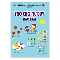 Trò Chơi Tư Duy – Não Trái (Dành Cho Trẻ 3-4  Tuổi)