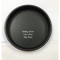 Khuôn bánh pizza 7-8-9 inch miệng 20-23-24.5cm