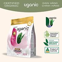 Sữa Hữu Cơ Tách Béo Uganic - Skim Cream Milk Premium Oganic Milk Powder - 800g/túi