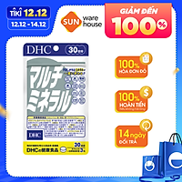 Viên Uống Bổ Sung Đa Khoáng Chất DHC Multi Minerals Cung Cấp Năng Lượng Cho Cơ Thể Khoẻ Mạnh Gói 90 Viên/270 Viên