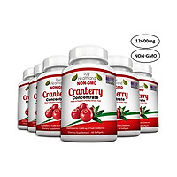 Non GMO Cranberry Concentrate Supplement Pills for Urinary Tract Infection UTI. Equals 12600mg Cranberries. Triple Strength for Men and Women, Easy to Swallow Softgels
