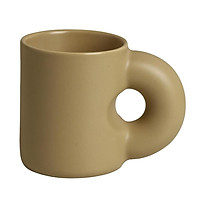 Ceramic Coffee Mug Portable Milk Tea Cup Microwave, Dishwasher Safe for Coffee Tea