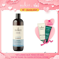 Dầu gội dưỡng ẩm cho tóc Sukin Hydrating Hair Shampoo 500ml