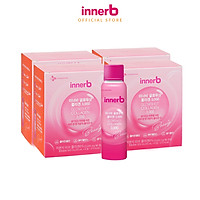 Combo 4 hộp nước uống Collagen Vitamin C sáng da InnerB Glowshot (50mlx6)