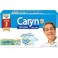 Tã Dán Người Lớn Caryn M-L20 - Tặng 3 Miếng
