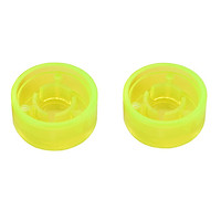2 Pieces Guitar Effect Footswitch Topper, Effects Pedal Nail Cap Protection Durable Anti-Slip