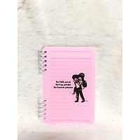 Sổ Tay Vivaone LX Bìa Nhựa (12 x 17 cm) - Hồng (Mẫu Ngẫu Nhiên)