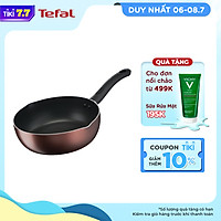 Chảo chiên sâu lòng Tefal Day By Day G1436405 24cm - Chống dính đáy từ - Dùng cho mọi loại bếp - Báo nhiệt thông minh - Hàng chính hãng