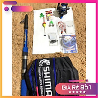 Combo Cần Câu Cá Bộ Cần Shimano-Máy-Túi Đựng Cần Đủ Size Kèm Phụ Kiện GIÁ SIÊU RẺ TẢI 5-10KG