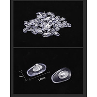 Set 3 bộ cặp đệm mắt kính, ve đệm mũi kính chống trơn cho mọi loại kính PK3