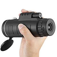 Monocular Telescope 40x60 High Power HD Compact Monocular for Adults Kids Waterproof Low Night Vision Scope BAK4 Prism