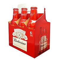 Lô 6 bia Budweiser King of Beer 355ml - 91432
