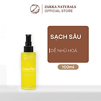 Dầu Tẩy Trang Zakka Naturals Làm Sạch Sâu, Dưỡng Ẩm, Chống Lão Hóa Camellia Deep Cleansing Oil 100g