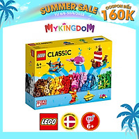 Đồ Chơi LEGO Hộp Gạch Classic Chủ Đề Đại Dương Sáng Tạo 11018 (333 chi tiết)