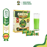 Bộ đôi Sữa bột, Sữa non non tinh chất rau củ Green Daddy Pedia (hộp 25 gói x 20g) và Biotic (hộp 20 gói x 20g) hỗ trợ bé ăn ngon, giảm táo bón, tiêu hóa tốt