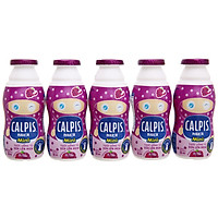 Lốc 5 hộp sữa chua Calpis mini hương nho 80ml - 46066