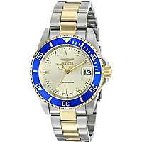 Invicta Men's ILE8928OBASYB Limited Edition "Pro Diver" Two-Tone Automatic Watch with Link Bracelet