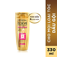 Dầu gội chiết xuất tinh dầu hoa tự nhiên L'Oreal Paris Elseve Extraordinary Oil Ultra Nourishing 650ml/330ml