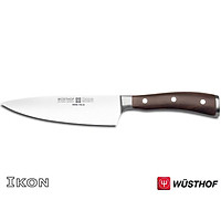 Dao Bếp Wusthof Ikon 16cm Cán Gỗ Đen Châu Phi Cao Cấp - Made in Germany