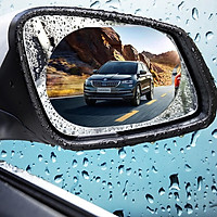 Bộ 4 Miếng Dán Gương Kính Ô Tô Xe Hơi Chống Bám Nước CAO CẤP