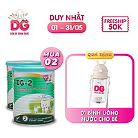 Combo 2 lon Sữa dê công thức DG-2 Goat Milk Follow-On Formula
