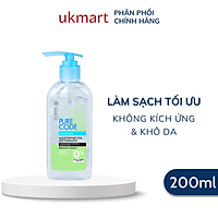 Gel rửa mặt micellar Dr.Sante Pure Code dành cho mọi loại da 200ml
