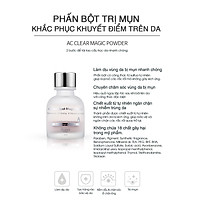 Phấn Bột Hỗ Trợ Trị Mụn Chống Sẹo Ac Clear Spot Magic Powder The Plant Base