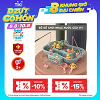 Đồ Chơi PEEK A BOO Bữa Tiệc Nhạc Nước Câu Vịt - Màu Xanh 889-191