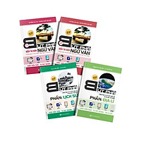 Combo 4 cuốn Bứt Phá Điểm Thi Môn Lịch Sử+ Ngữ Văn+ Địa Lý Tích hợp video bài thi ( tặng