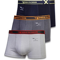 Bộ 3 Quần lót nam đùi Boxer cao cấp thoáng mát Pigofashion QLPG03 ( màu ngẫu nhiên)