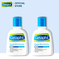 Combo 2 Sữa rửa mặt làm sạch dịu nhẹ không xà phòng Cetaphil Gentle Skin Cleanser 125ml/chai