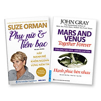 Bộ 2 Cuốn Phụ Nữ & Tiền Bạc + Đàn Ông Sao Hỏa Đàn Bà Sao Kim