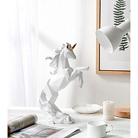 TƯỢNG MÃ ĐÁO THÀNH CÔNG TÀI LỘC B&W UNICORNS