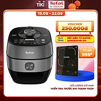 Nồi áp suất điện đa năng Tefal Smart Pro IH CY638868 - 5L - Nấu nhanh tiết kiệm thời gian - 19 thực đơn nấu ăn và 3 chế độ đặc biệt - Tối ưu hương vị và dinh dưỡng món ăn - Hàng chính hãng